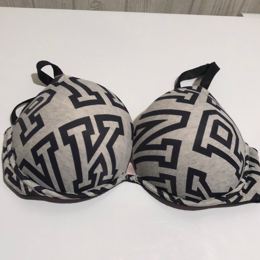 PINK VS Logo Push-up Bra